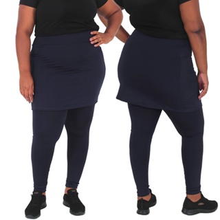 Legging Saia Plus Size Feminina Moda Evangelica em Oferta na Shopee