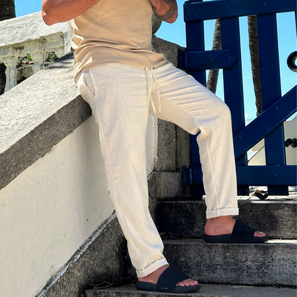 Calça de Praia Masculina em Oferta Shopee 2025