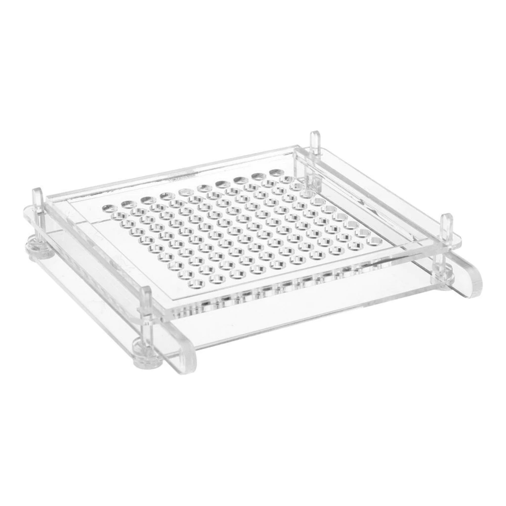 Encapsuladora Manual de Acrílico 100 Furos Nº 0 - Para Cápsulas (Pó e Líquido) em Oferta na Shopee