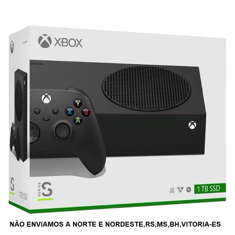 Console Xbox Series S 1TB Carbon Black
