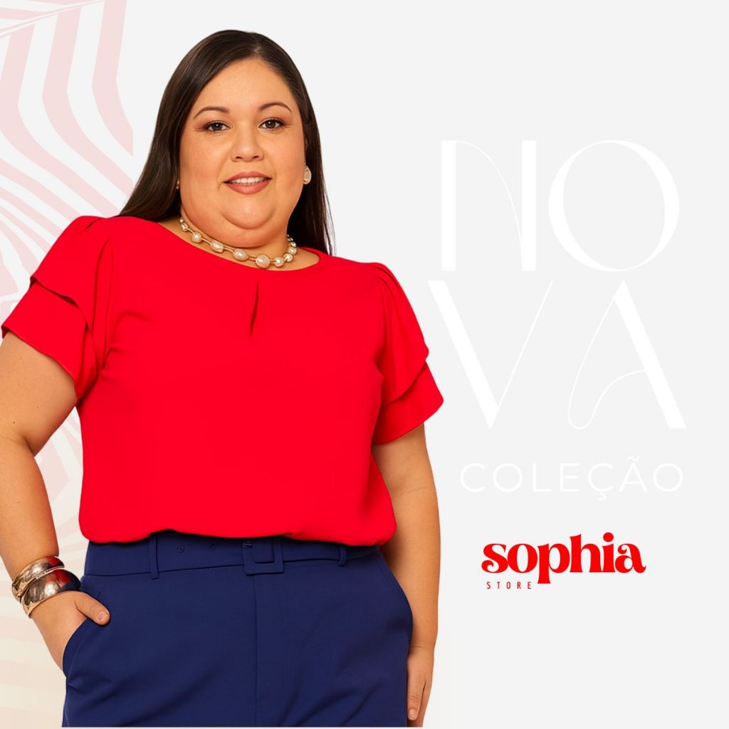Blusa Camisa Social Plus Size Manga Babado Confortavel para trabalho