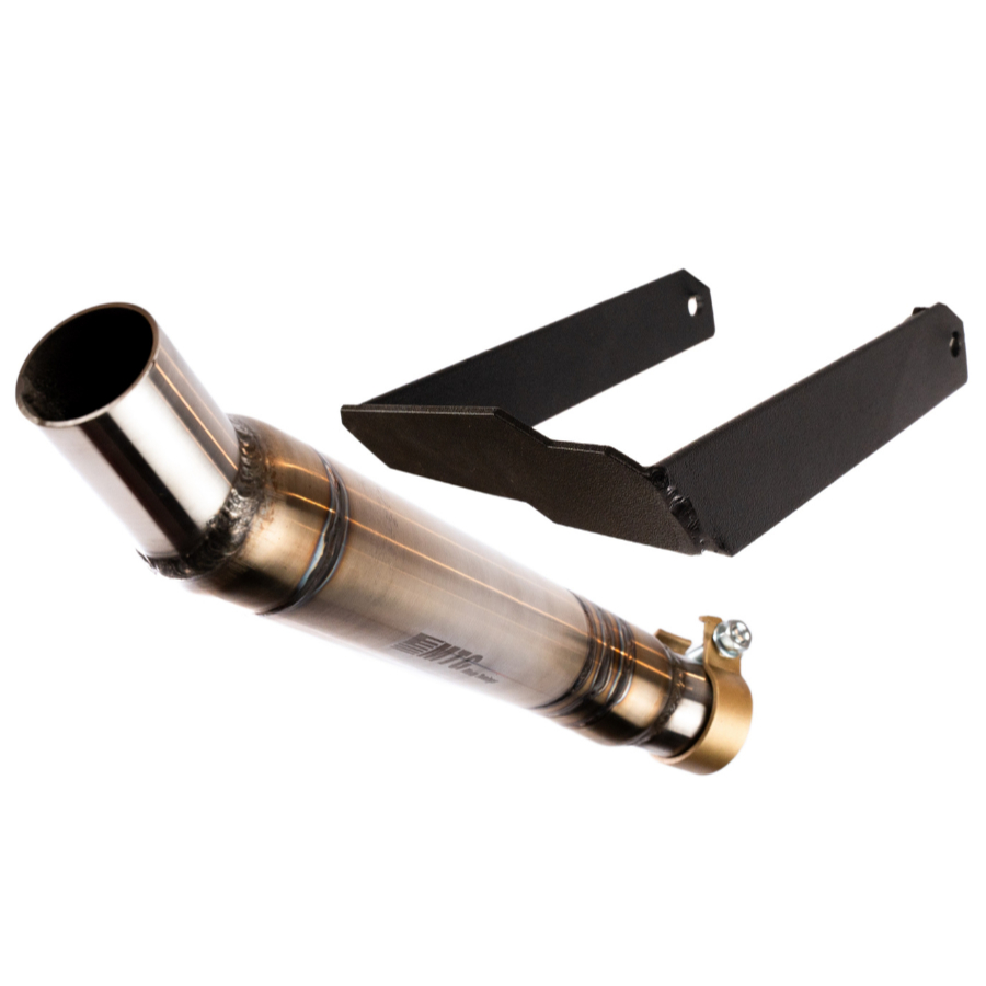 Eliminador de Marmita, Link Pipe com suporte de cavalete central Himalayan 450 - MTG em Oferta na Shopee