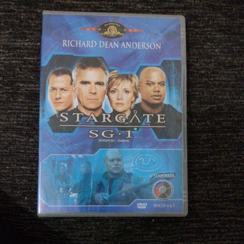 DVD Série Stargate SG.1 sexta temporada disco 4 e 5