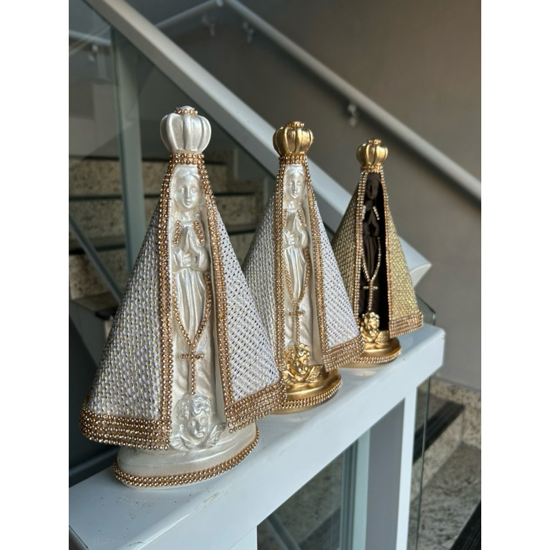 Nossa Senhora Aparecida delicada rústica para presente padrinhos/convite casamento