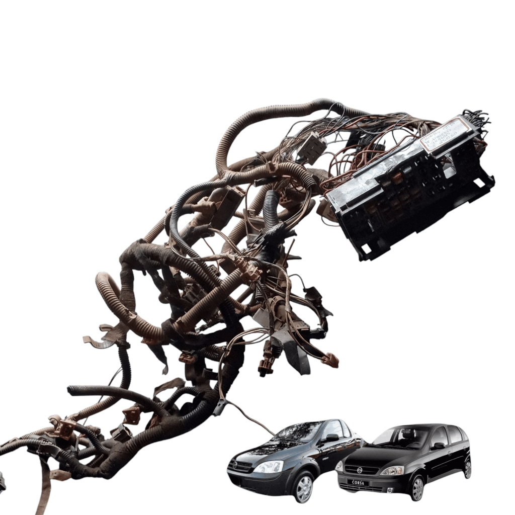 Chicote da Injeção GM Corsa / Montana / Meriva 1.4 com Caixa de Fusíveis – Original
