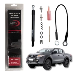 AMORTECEDOR DA CAÇAMBA TAMPA TRASEIRA MITSUBISHI L200 TRITON 2008/2023