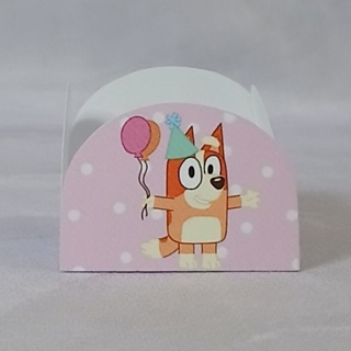 Forminhas De Doce Bluey Rosa| Festa Infantil| Aniversário em Oferta na Shopee