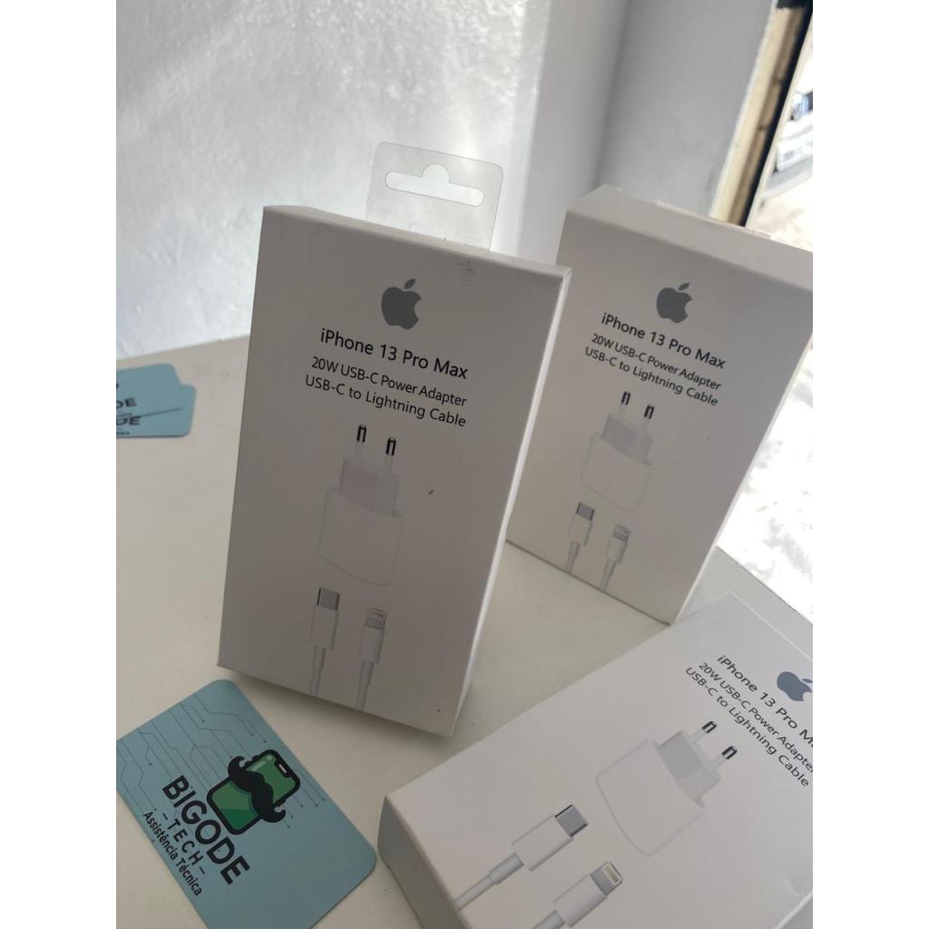 carregador iphone carregador completo carregador Apple turbo primeira linha