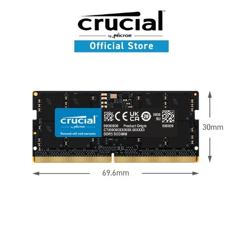 CRUCIAL DDR5 16GB 4800MHZ NOTEBOOK