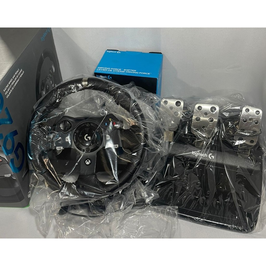 Volante Logitech G920 Driving Force C/ C/ Câmbio Pedal XONE/XS/PC Simulador + Garantia + Nota Fiscal