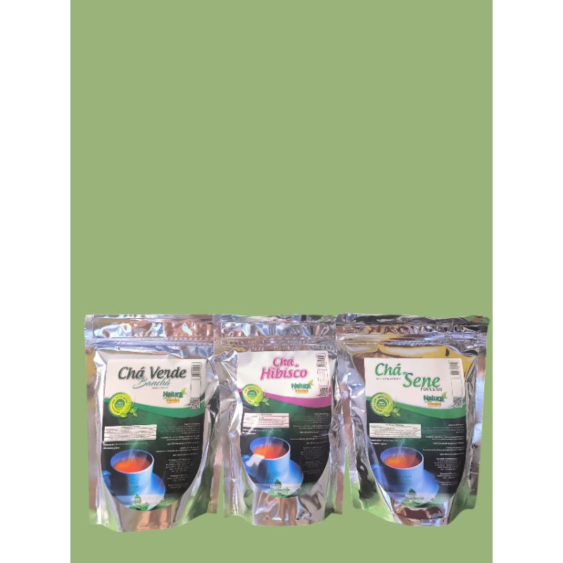 Kit de Chás Naturais Eficientes