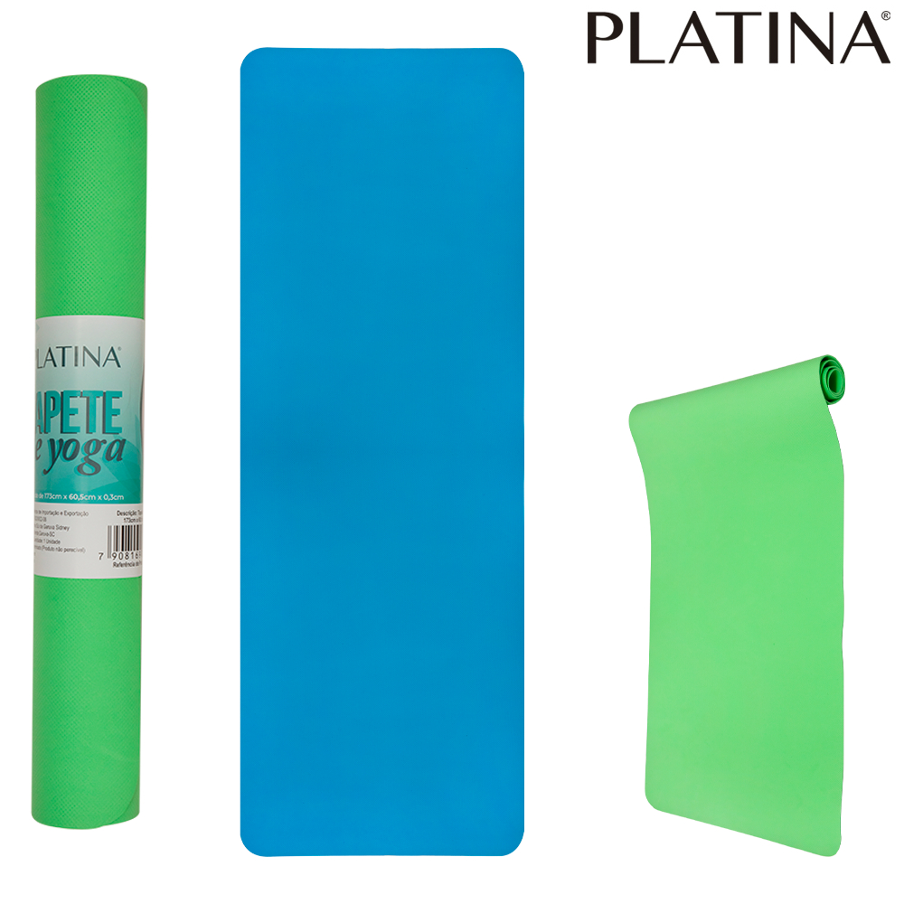 Imagem Tapete Yoga em EVA para Exercícios Pilates Meditação Alongamento Colchonete 3mm Ioga