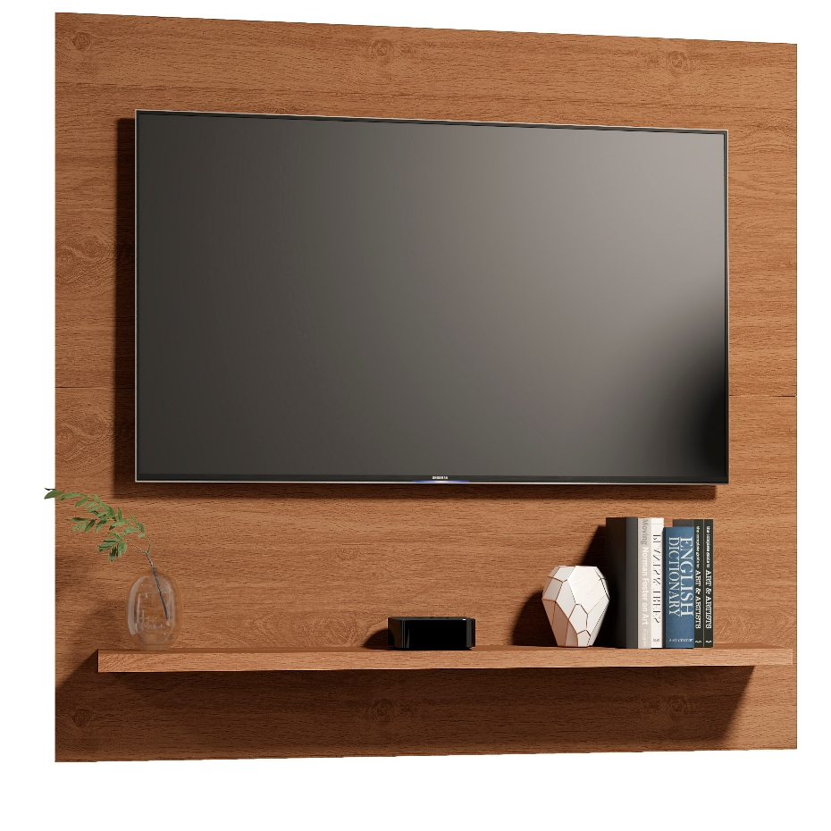 Painel 90 CM Para TV 32 Polegadas Suspenso Rack Sala Quarto Escritório Suspenso Compacto Design Moderno
