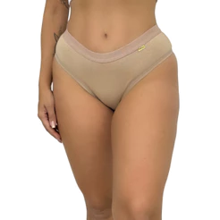 Calcinha Antialérgica 100% Algodão Tanga Conforto Feminina Reforçada