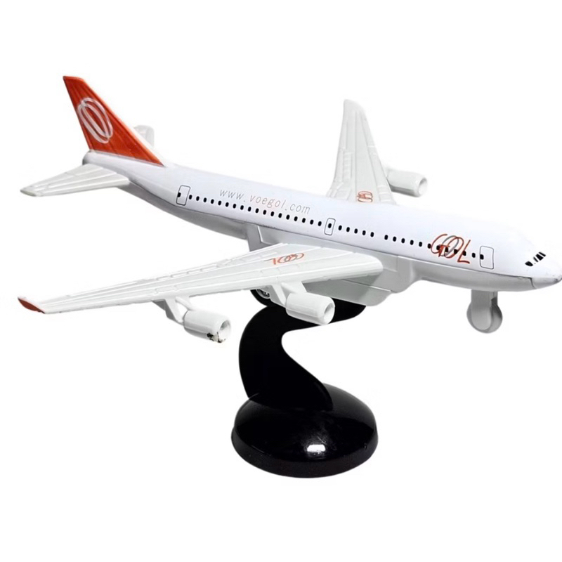 Miniatura De Ferro Avião Gol  tam Linhas Aéreas 15cm 1/500