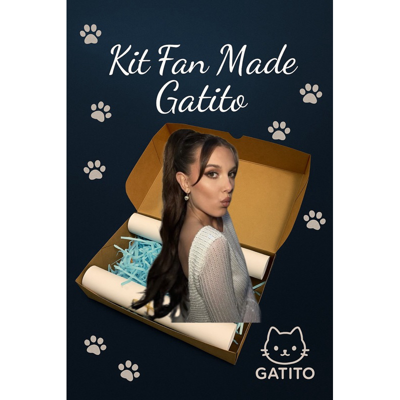 KIT FANMADE MILLY BOBBY BROWN - PÔSTER + PHOTOCARDS + MINI FOTOS + ADESIVOS + BRINDE
