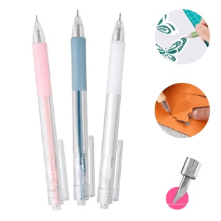 Caneta Estilete de Precisão Corte Artesanato Scrapbook Papel EVA Cartão DIY em Oferta na Shopee