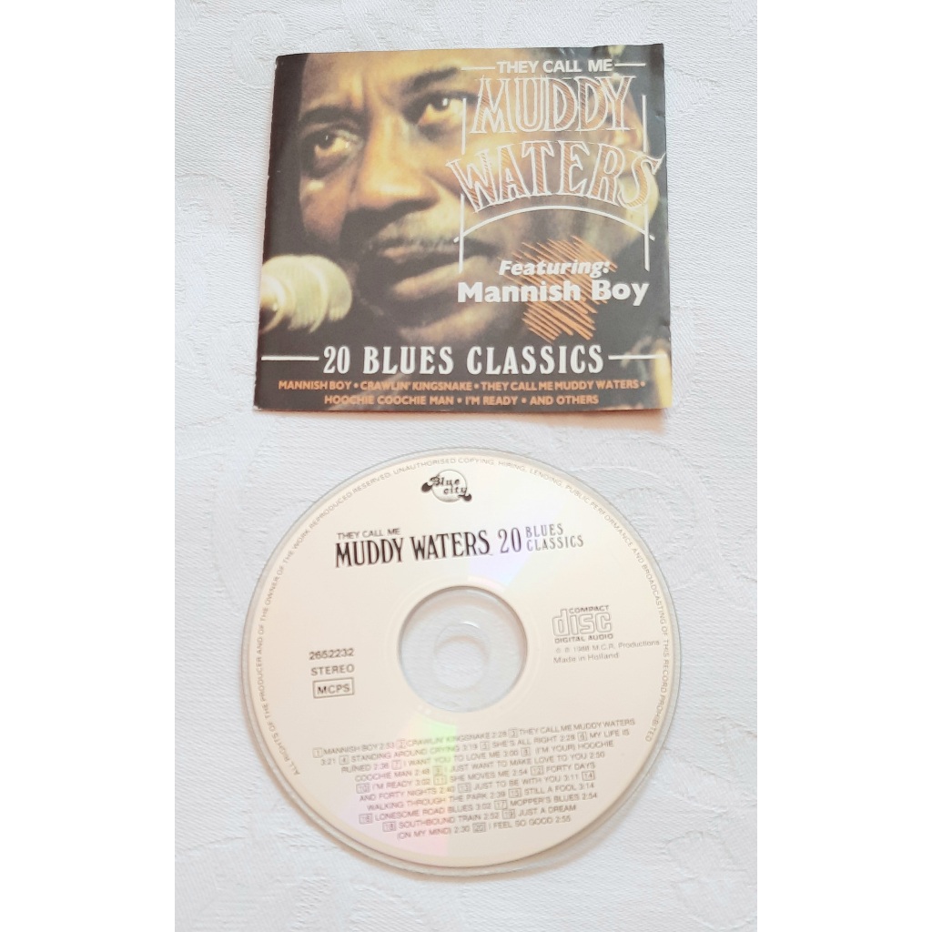 Cd Muddy Waters 20 Blues Classics Importado (s/contra Capa)