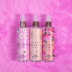 Kit 3 Body Splashes: Girl Blush - Good Woman - Exclusive Rose