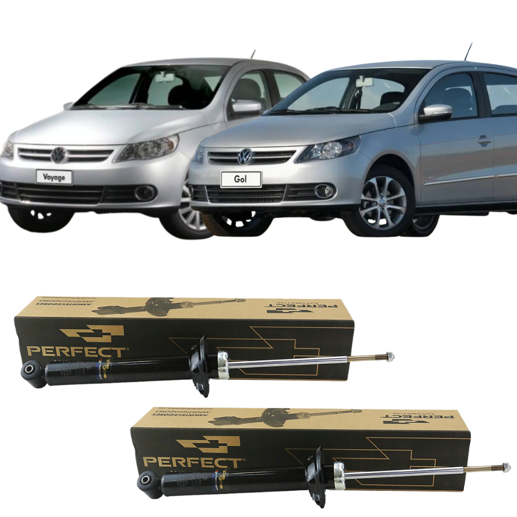 Par Amortecedor Traseiro LD/LE Gol G5 G6 G7 G8 Voyage 2008/2022 em Oferta na Shopee
