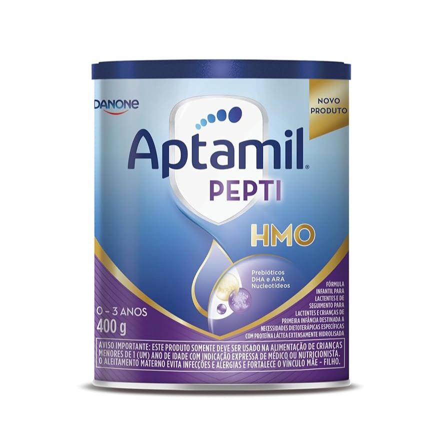 Fórmula Infantil Aptamil Pepti Danone Nutricia 400g ROTULO NOVO ENVIO IMEDIATO NOTA FISCAL em Oferta na Shopee