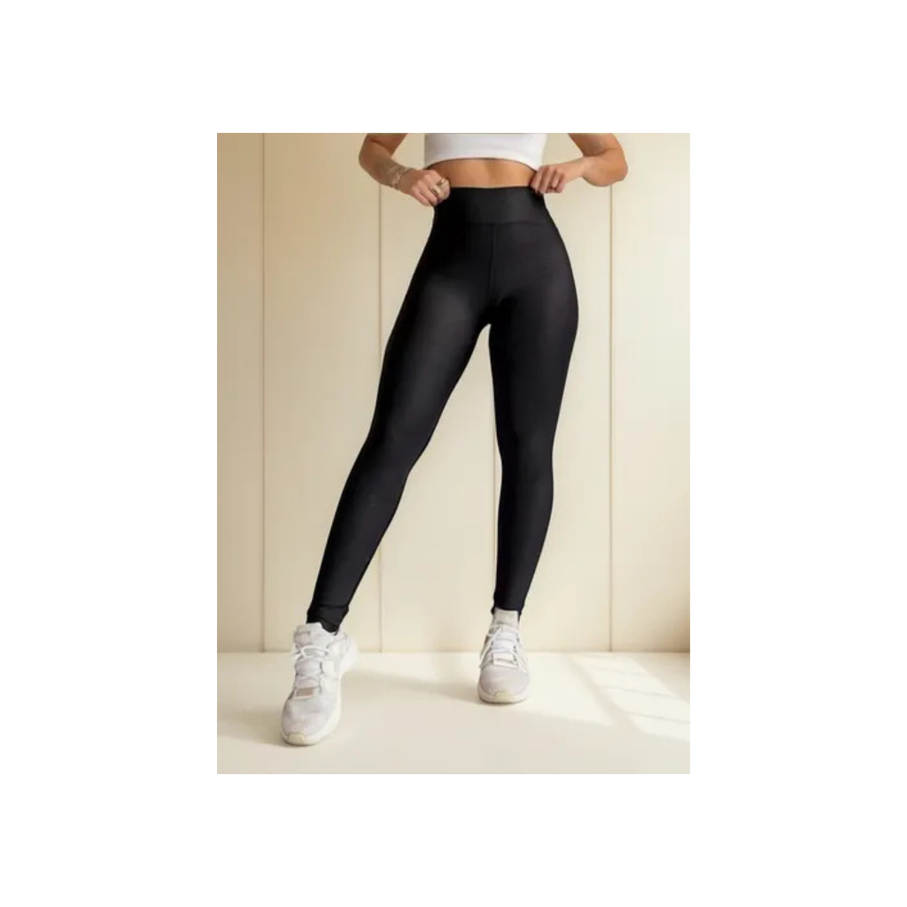 Legging de Academia Modeladora Feminina – Tecido Suplex Alta Compressão