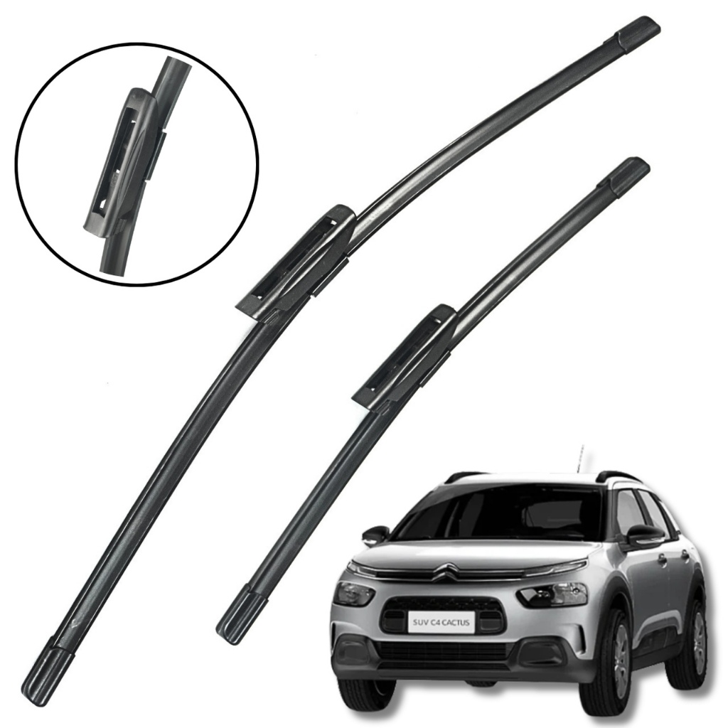 PAR PALHETA DE LIMPADOR CITROEN C4 CACTUS 2018/ em Oferta na Shopee