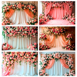 Painel Festa Retangular Parede Floral Cenários Casamento Sublimado 1,5x2,2 Mt em Oferta na Shopee