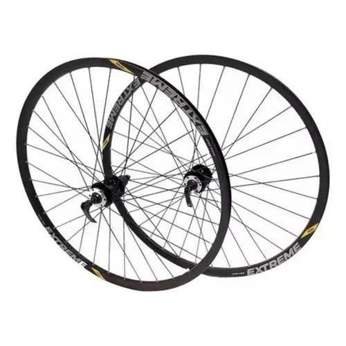 Par Rodas Vzan Extreme Aro 29 Cubo Vzan Rolamento K7 12v Preto