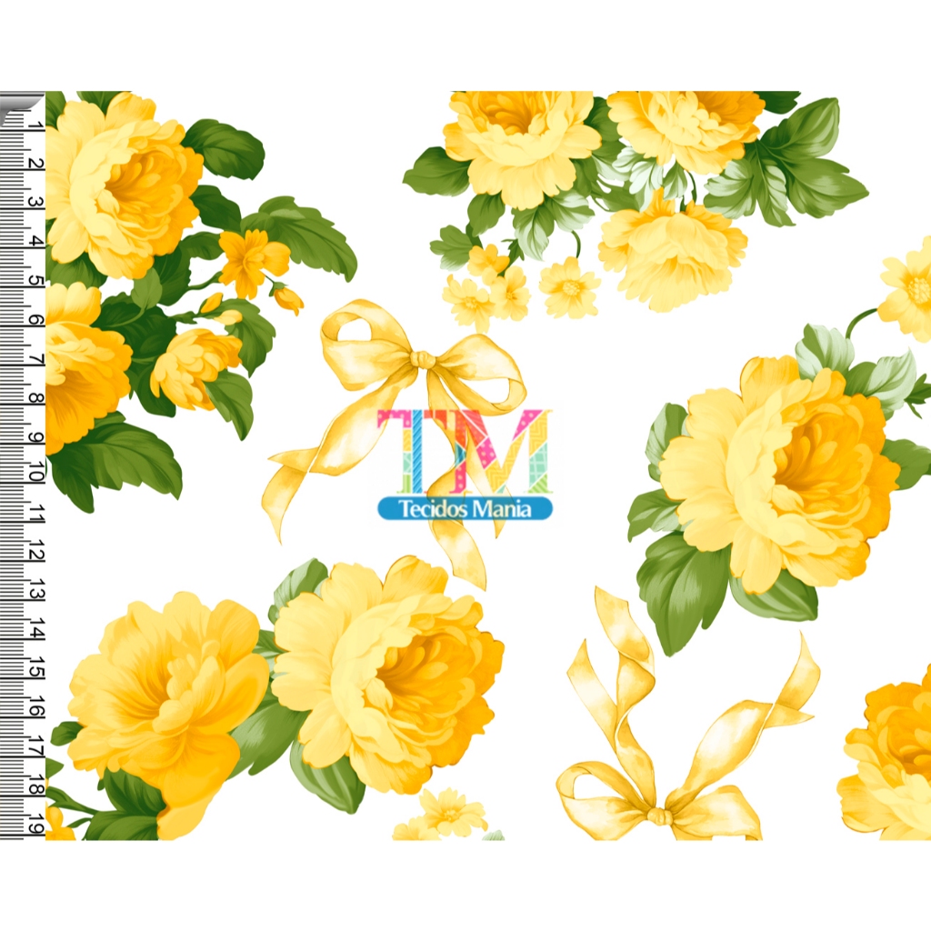 Tecido OXFORD estampado digital - Floral Rosas - Verona em Oferta na Shopee