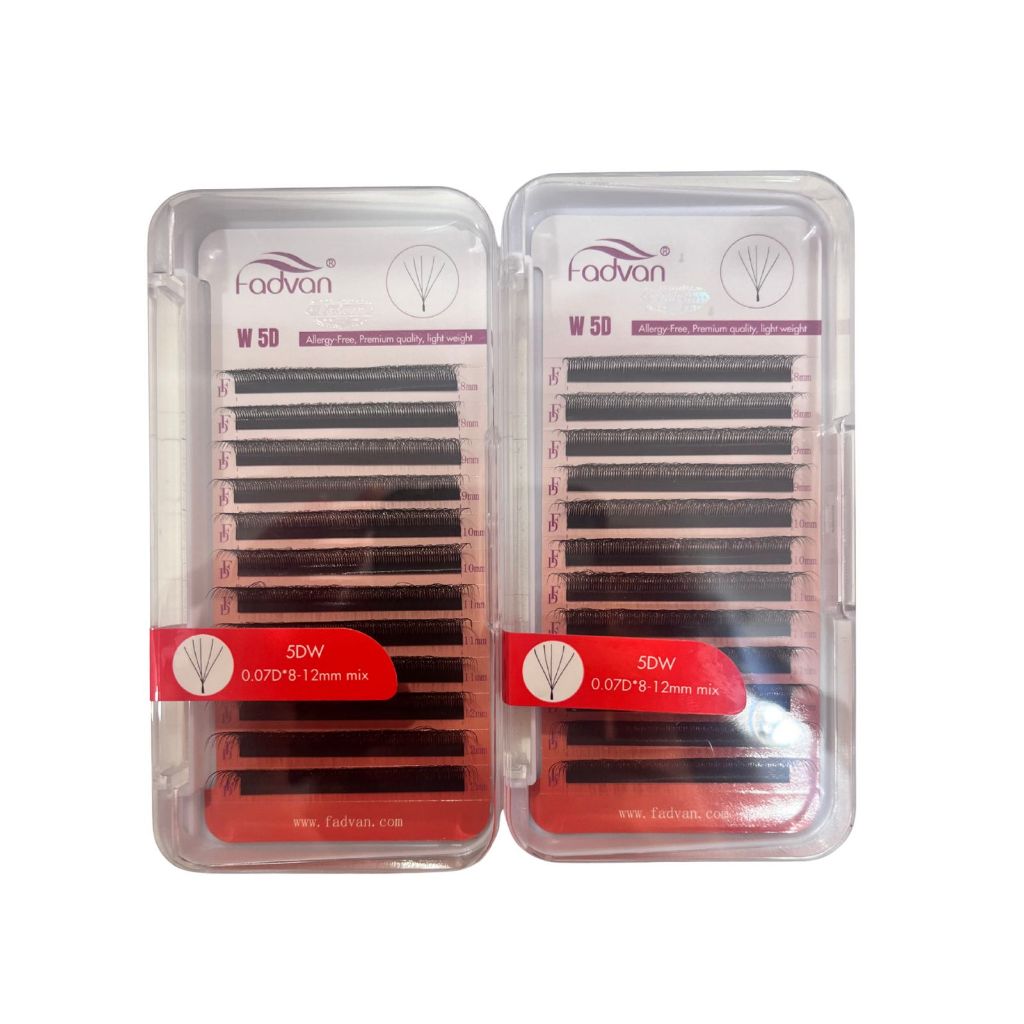 KIT 2 CILIOS FADVAN 5D W  VOLUME EGIPCIO ENVIO IMEDIATO