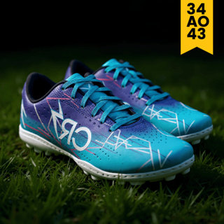Chuteira de Futebol Society Cr7 Masculina Profissional Adulto Infantil Campo Futsal Lançamento em Oferta na Shopee