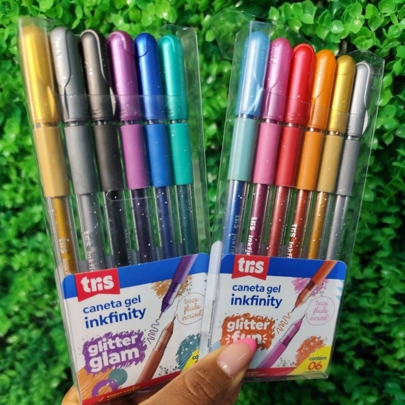 Caneta Gel Glitter Tris: Onde Comprar | BuscaProdutos
