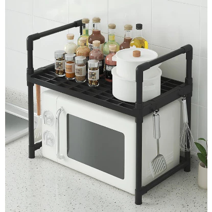 Rack Organizador de Cozinha Bancadas da Pia Empilhar micro-ondas, forno utensílios resistente