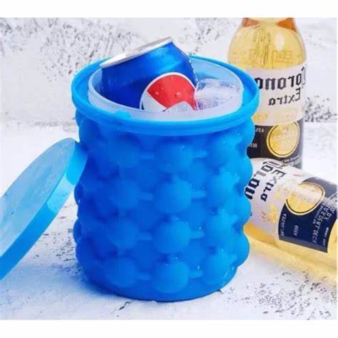 Balde de Gelo de Silicone Térmico Cubos de Gelos freezer, festas ou viagens 120 cubos de gelo