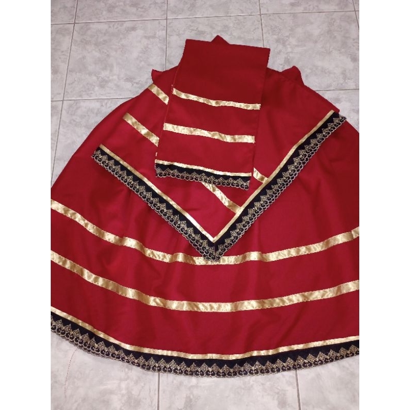 conjunto 3 peças  Pombogira luxo umbanda e candomblé completa modelo festa pomba gira