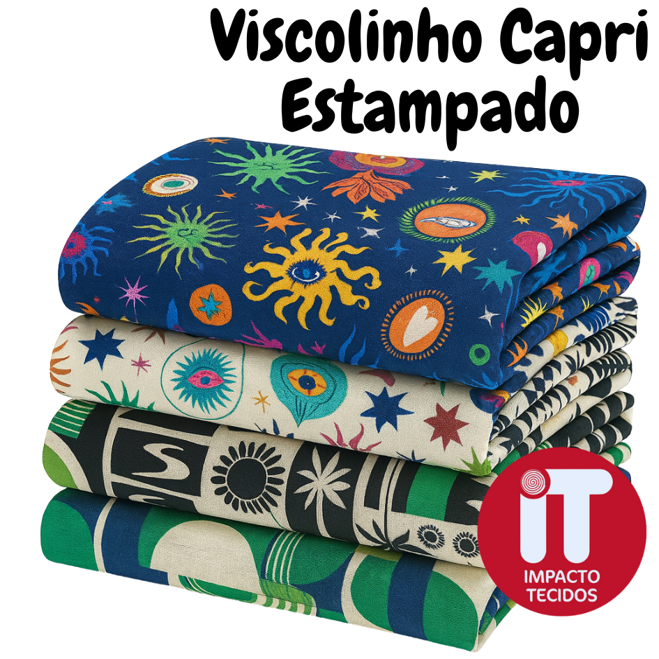 Tecido de viscolinho Capri 86% viscose 14% poliamida 1m X 1.40 em Oferta na Shopee
