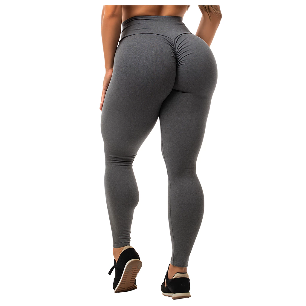 Calça Legging Feminina Cintura Alta Suplex Levanta Bumbum Zero Transparência Toque Macio Academia — imagem 1