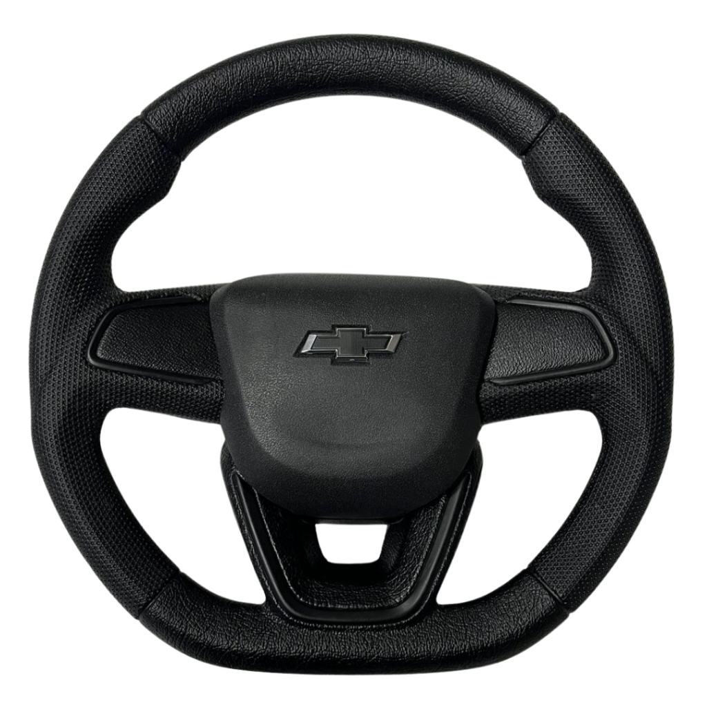 VOLANTE ESPORTIVO MONTANA BLACK P/ ASTRA CELTA CORSA VECTRA MERIVA MONZA PRISMA AGILE KADETT ZAFIRA S10