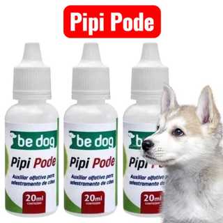 Kit Xixi Cachorro - 3 Pipi Pode 20ml Cada - Be Dog