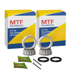 Kit Rolamento Roda Traseira Gol Fox Golf Polo Parati Santana