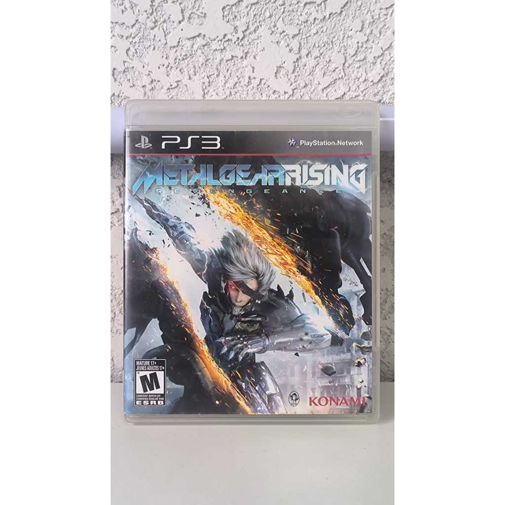 Jogo Metal Gear Rising: Revengeance Original PlayStation 3