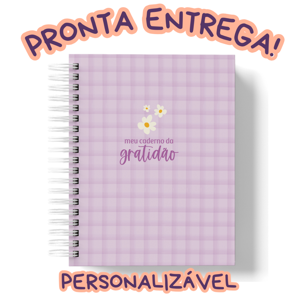 Imagem CADERNO DA GRATIDÃO | DIÁRIO DA GRATIDÃO E AGRADECIMENTO | DEVOCIONAL | ESTUDO BÍBLICO