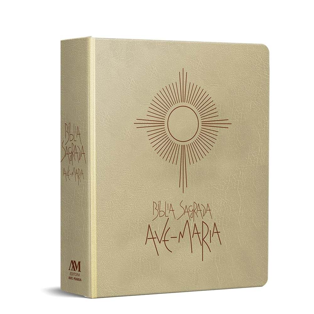 Biblia Sagrada - Ave Maria - Capa Eucaristia