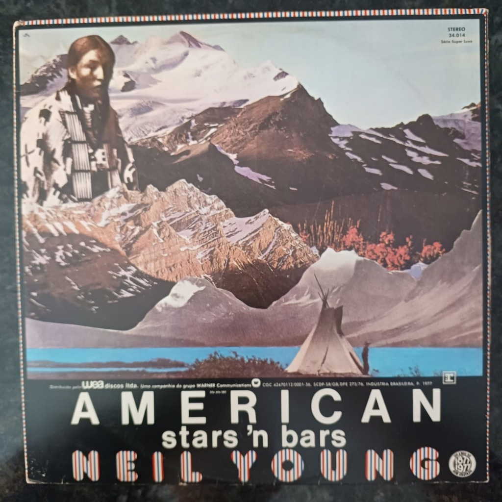 LP Disco Vinil Neil Young - American Stars 'n Bars