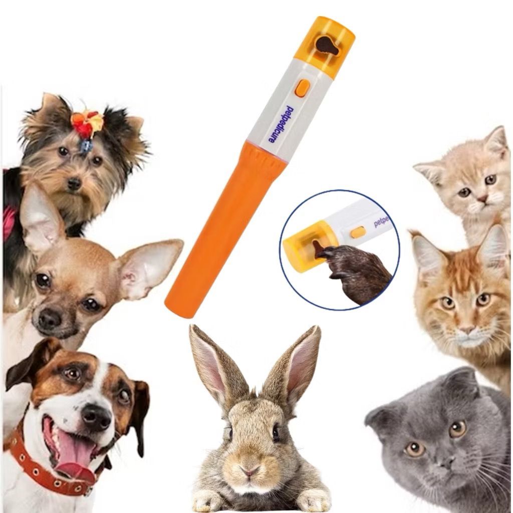 Lixa Elétrica para Corte de Unhas de Animais