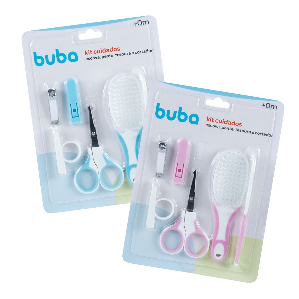 Kit De Higiene Cuidados Do Bebê 5 Peças 0m+ Buba em Oferta na Shopee