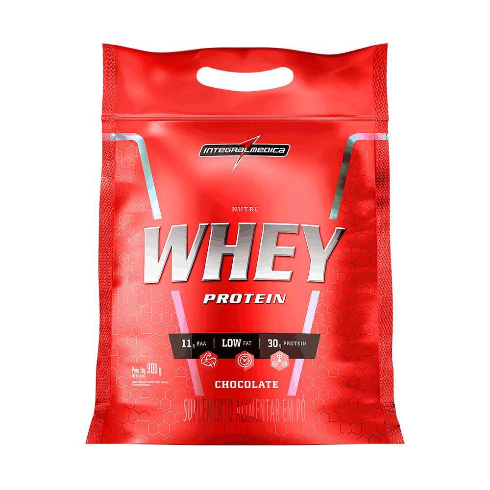 Nutri Whey Protein Refil 900g - Integralmedica em Oferta na Shopee