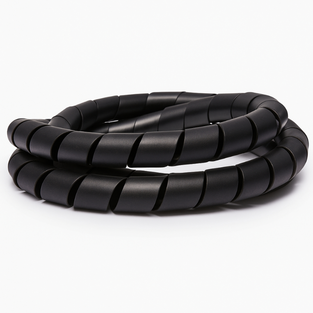 Organizador de Fios e Cabos Espiral 12mm MZ Plastic  Organização para Escritório, Casa e Home Office em Oferta na Shopee