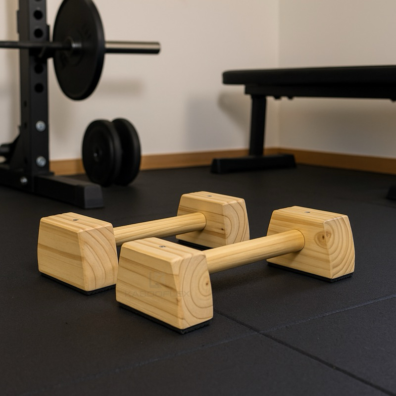 Barra Paralela de Chão (Parallettes) Para Exercícios de Calistenia em Oferta na Shopee